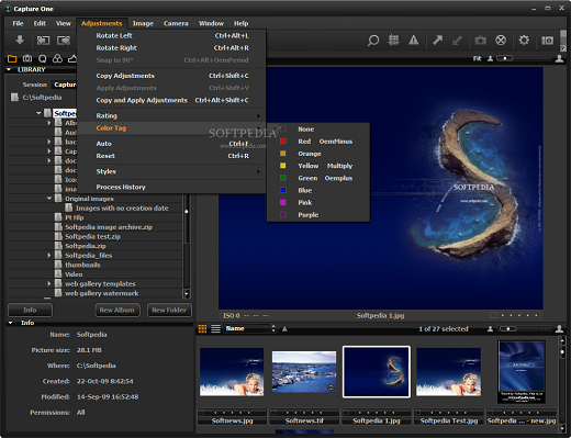 Capture One Pro Raw Workflow Software